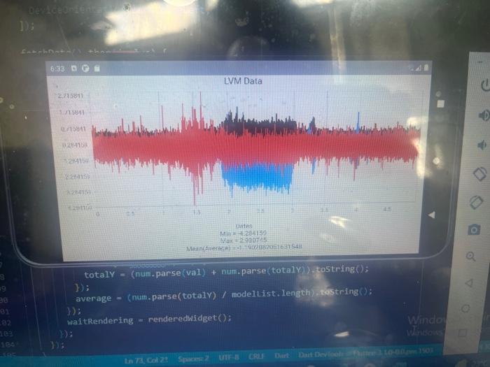 This Code Calcilares The X Y Z Plot As It Appears In The Emulator But It Calculates The General Average Max Min For Th 1