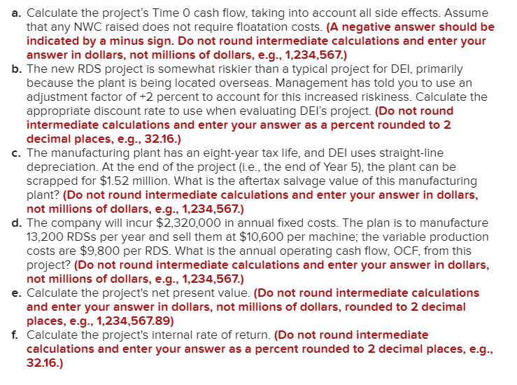 Problem 12 28 Project Evaluation Lo 3 Suppose You Have Been Hired As A Financial Consultant To Defense Electronics In 2