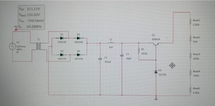 V V 311 11v V 110 32v V 748 96mv 60 288hz 60hz 9 71 Wwwwww Wwwww D1 1n4148 D3 In4148 In4148 Di In4148 17 Ww Ht Ci 100pf 1