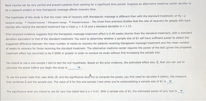 Back Injuries Can Be Very Painful And Prevent Patients From Working For A Significant Time Period Suppose An Alternativ 1