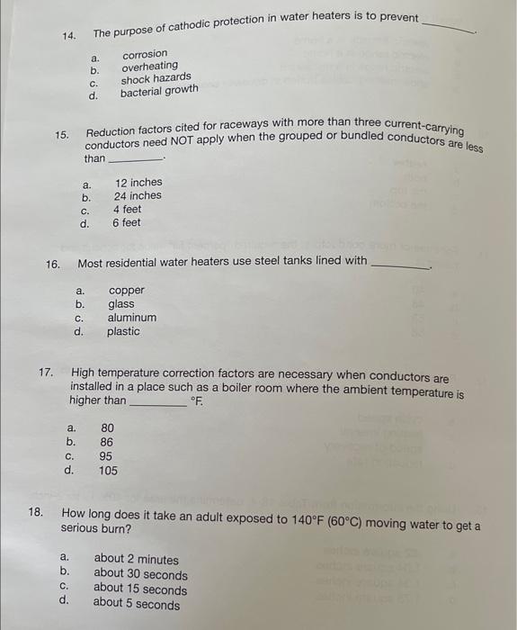 9 10 Which Of The Following Would Not Be Considered A Continous Load Electric Furnace In A Home Electric Range In A H 2