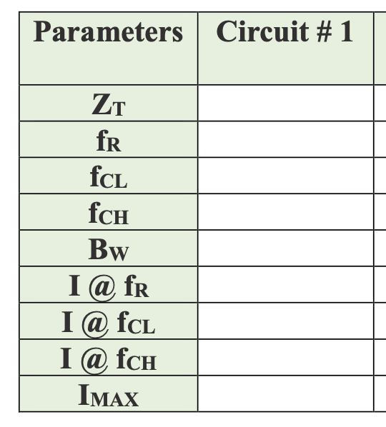 Please Help Me With These Questions Inductive Reactance Xl Capacitive Reactance Xc Magnitude And Phase Resistive Imp 2