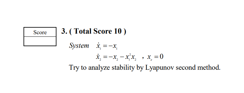 Modern Control Theory Please Try To Type The Answer 1