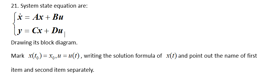 Sub Modern Control Theory 1