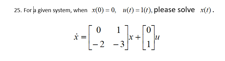 Sub Modern Control Theory 1