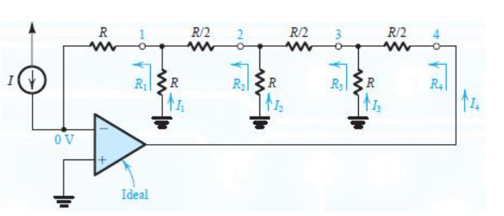 Determine The Values Of Resistances R1 R2 R3 And R4 And Currents I1 I2 I3 And I4 For The Circuit Shown 1