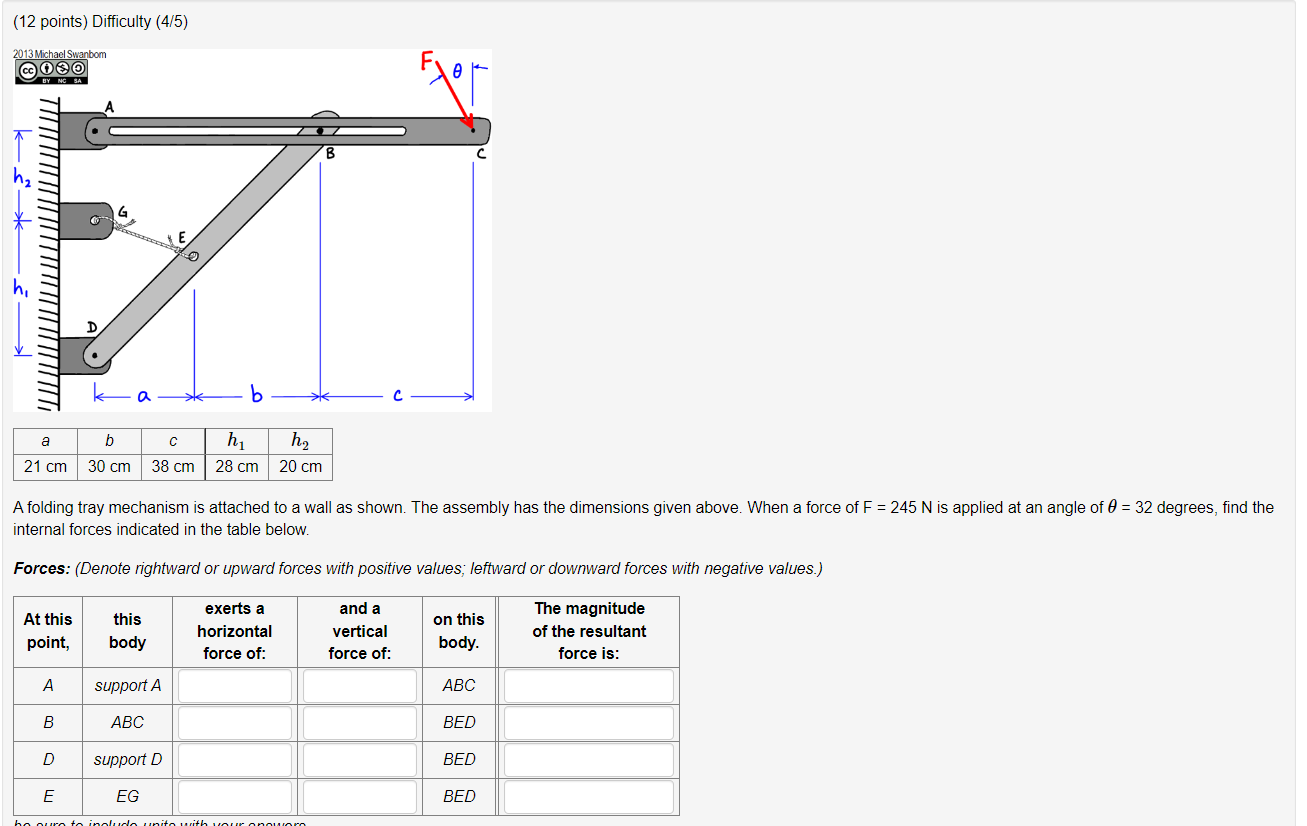 12 Points Difficulty 4 5 2013 Michael Swanbom Cc030 A 21 Cm At This Point A B A Folding Tray Mechanism Is Attached 1