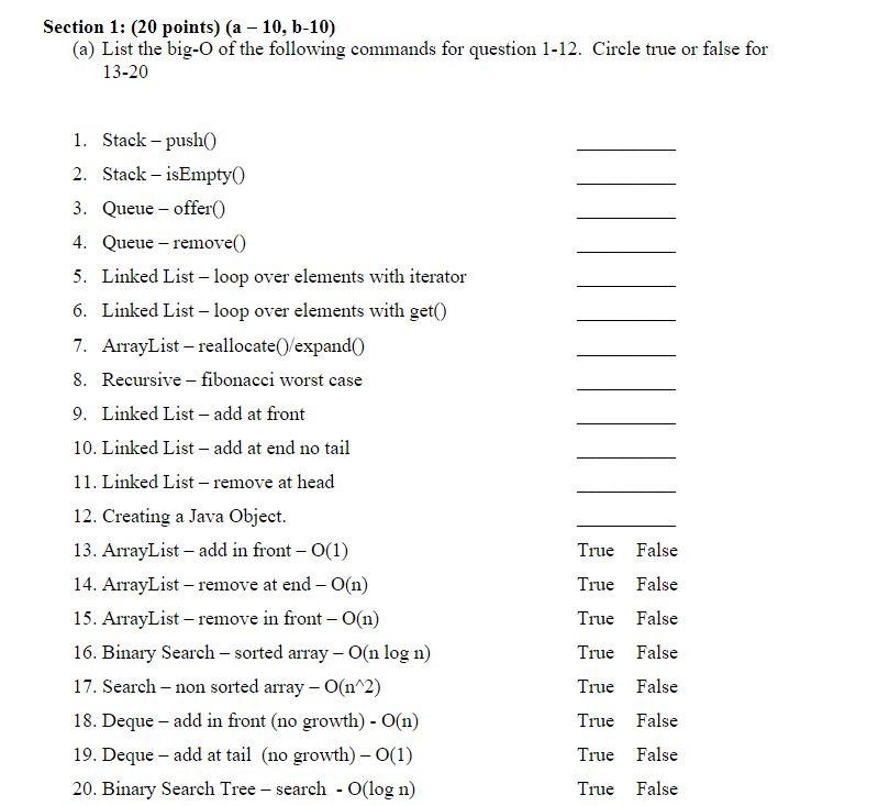 Below Is A Question That I Need Assistance With 1