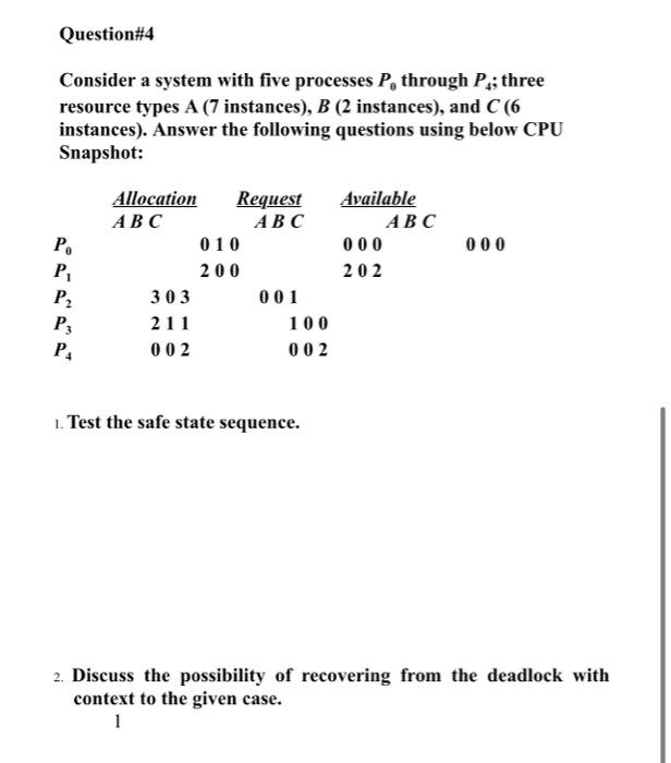 Question No Q1 02 03 04 Criteria Design The Flow Of Processes In A Gantt Ch Using Each Algorithm 23 9 Marks P3 2 P4 1 5