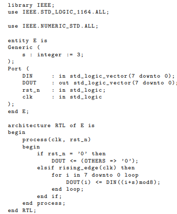 Consider The Following Vhdl Code Now The Questions 1