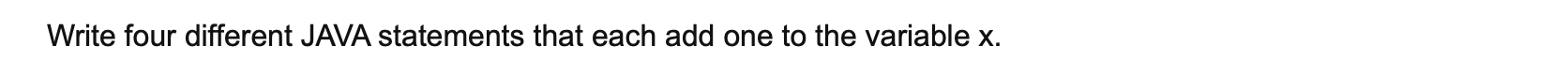 This Is All For Java 1 1