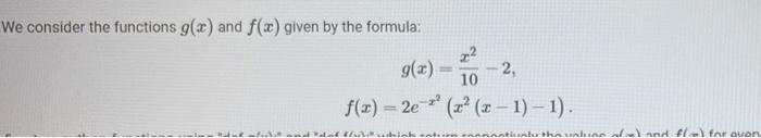 We Consider The Functions G X And F X Given By The Formula 2 10 G X 2 F X 2e X X 1 1 Batak Alde And Dat 1