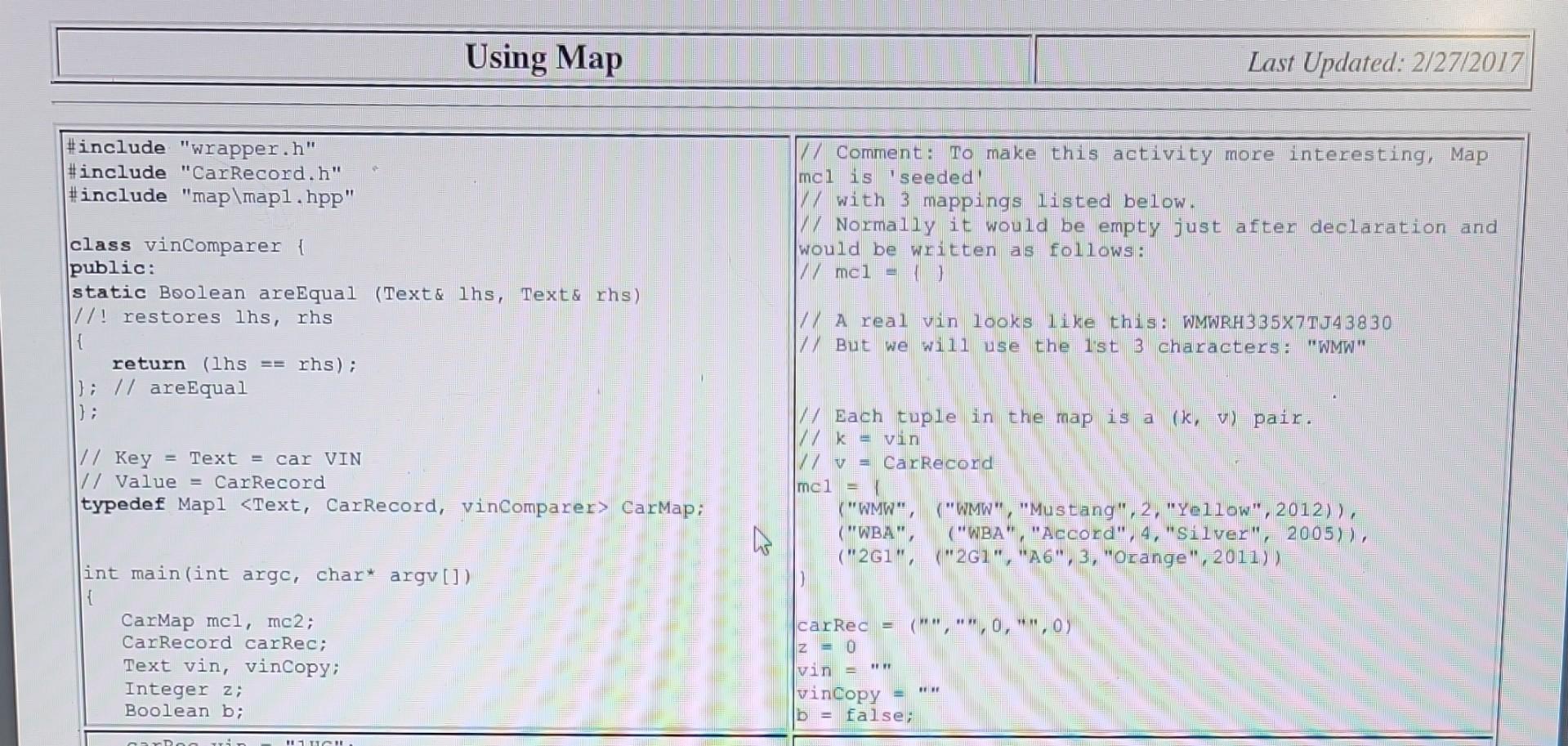 Using Map Please Let Me Know If You Have Any Questions This Is All The Information Given 1
