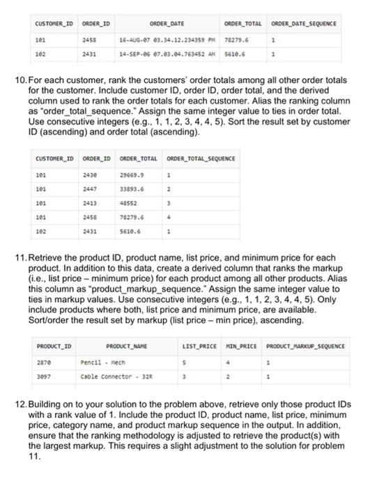 Assignment Information Schema Used For Assignment Oe Use The Script Below To Explore The Schema S Tables Ensure Maximu 3