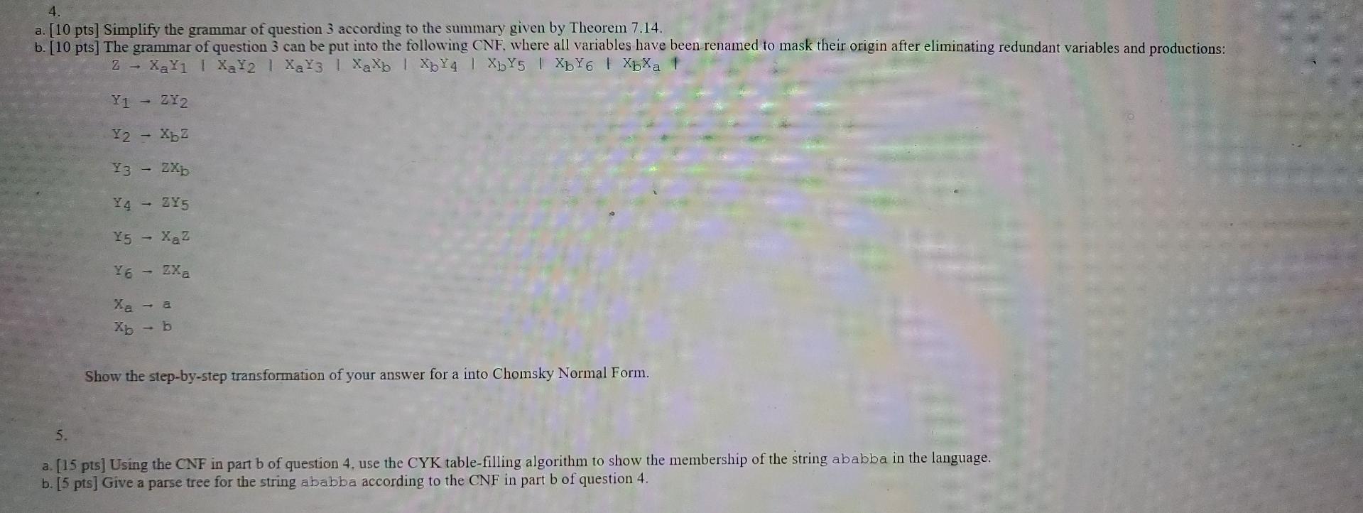 Computer Theory Need Help With This Outline 1