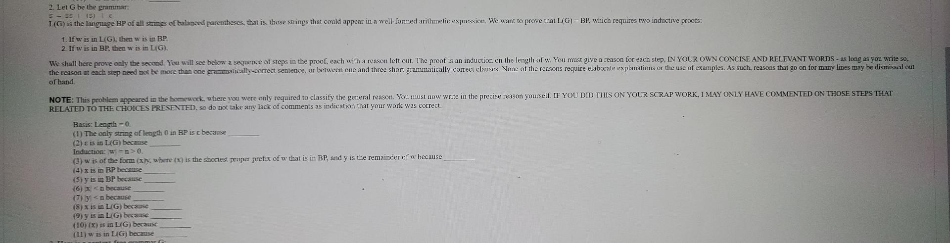 Computer Theory Need Help With This Outline 1