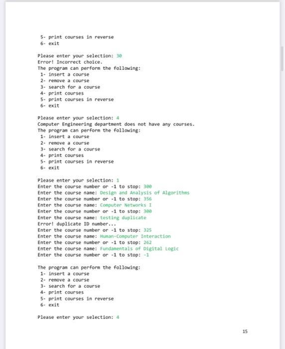 Lab 3 Ordered Doubly Linked List Objectives 1 To Introduce The Doubly Linked List Data Structure 2 Converting An Im 3