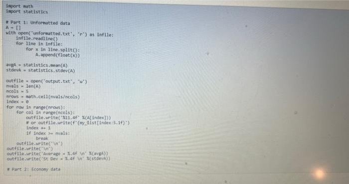 Egr 125 Introduction To Engineering Methods Summer 2022 Programming Assignment 5 Input And Output Files In This Assi 6