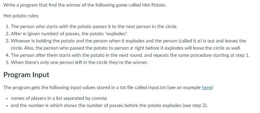 Write In Java Only You Will Be Downvoted If Written In C Input Text File This Is A Java Program 1