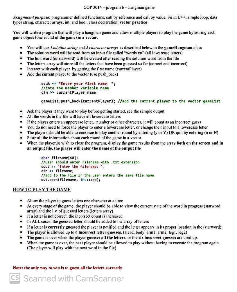 This Is An Example To Help You Get Started With This Assignment Student Name Due Date Course C0p3014 Assignment 1