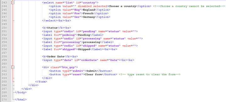 I Have Written Some Html Codes That Displays The Output Please Note Colors Generated Are From My Coding Software And Th 7