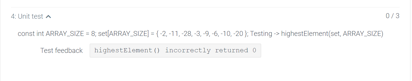 What Code Should I Write To Meet This Last Requirement Const Int Array Size 8 Set Array Size 2 11 28 3 4