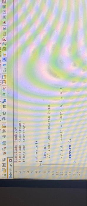 Instructions 1 Download The Starter Package From Canvas You Are Given 2 Template Files Main Cpp Makefile And 3 Test 3