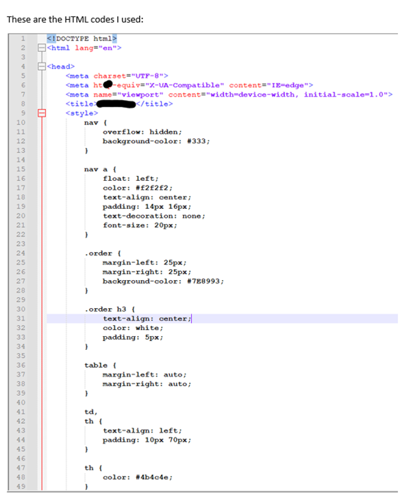I Have Written Some Html Codes That Displays The Output Please Note Colors Generated Are From My Coding Software And Th 2