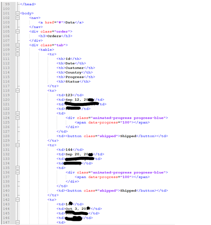 I Have Written Some Html Codes That Displays The Output Please Note Colors Generated Are From My Coding Software And Th 4