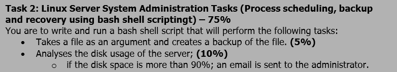 Write Bash Script In Fedora Linux Server 1