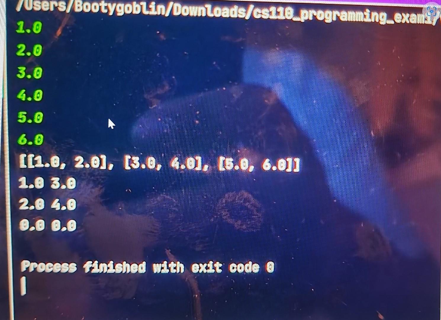 Exercise 5 Transpose Write A Program Called Transpose Py That Accepts M Int And N Int As Command Line Arguments 4