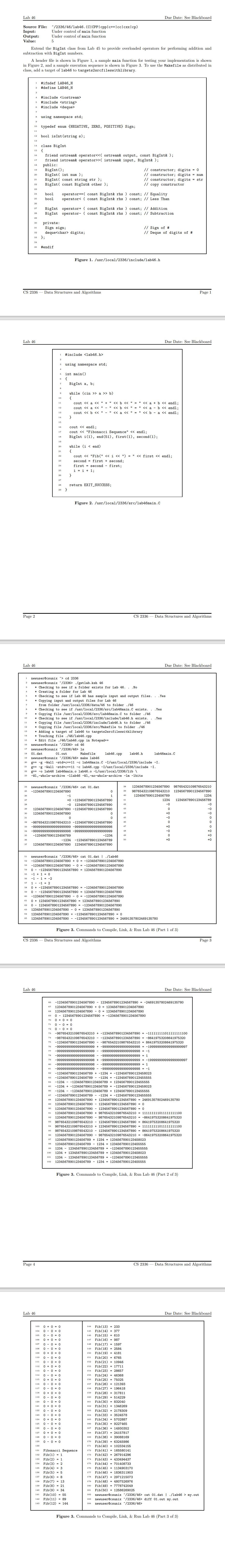 Please Give Me An Answer Do Not Just Paste And Copy My Format Please Read Comment Include Lab46 H Using Namespac 1