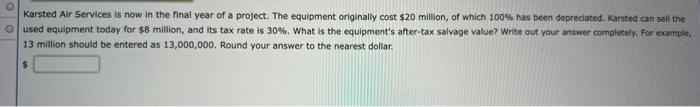 Colsen Communications Is Trying To Estimate The First Year Cash Flow At Year 1 For A Proposed Project The Assets Requ 2