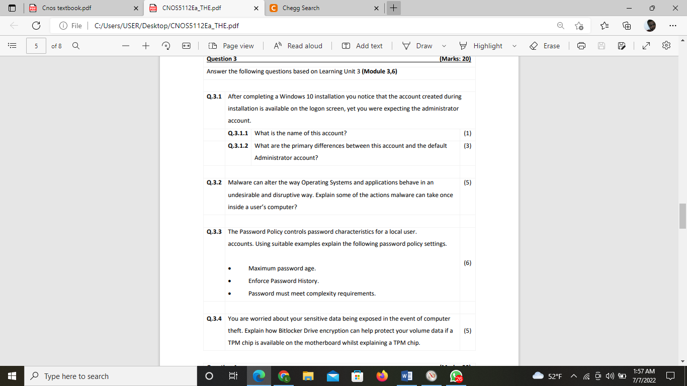 Cnos Textbook Pdf C File 5 Of 8 Q Pdf X Type Here To Search Pdf Cnos5112ea The Pdf C Users User Desktop Cnos5112ea Th 1