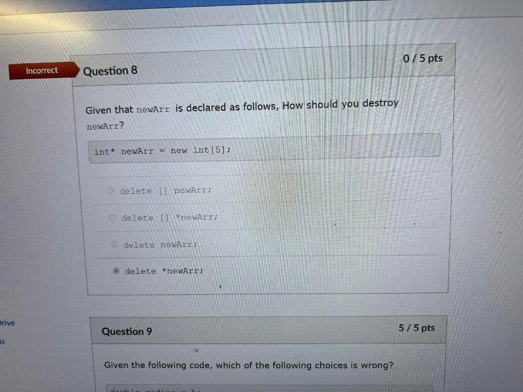 Se Ms Edrive Ams Incorrect Incorrect Ciff Question 12 To Define A New Type Named Doublepointer That Is Synonymous To Dou 3