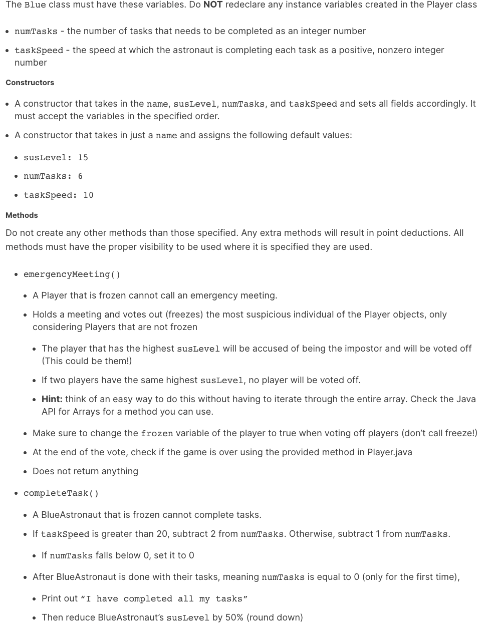 Hello Please Make Sure To Read All Parts Of This Document Carefully You And Your Group Of Astronaut Friends Are On A S 4