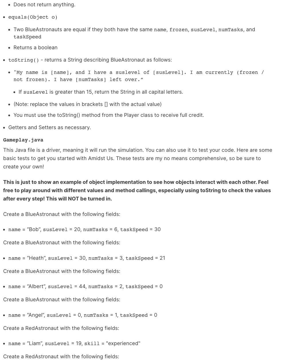 Hello Please Make Sure To Read All Parts Of This Document Carefully You And Your Group Of Astronaut Friends Are On A S 5