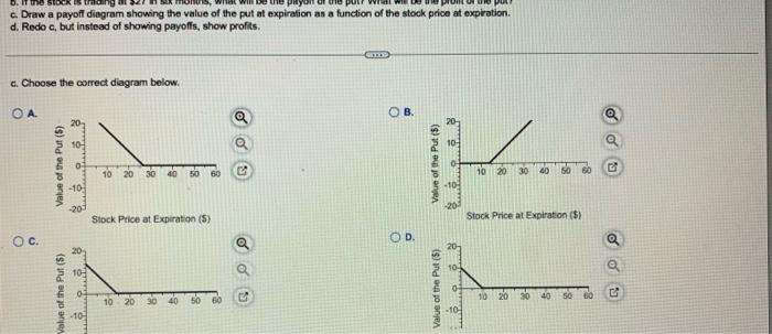 You Own A Put Option On Ford Stock With A Strike Price Of 14 When You Bought The Put Its Cost To You Was 4 The Opti 2