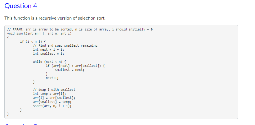 Modify The Function To Count The Number Of Operations Performed When The Function Executes In The Worst Case Determine A 2