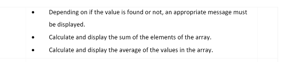 Q 3 1 Write The Pseudocode For An Application That Will Implement The Requirements Below Declare A Numeric Array Called 2