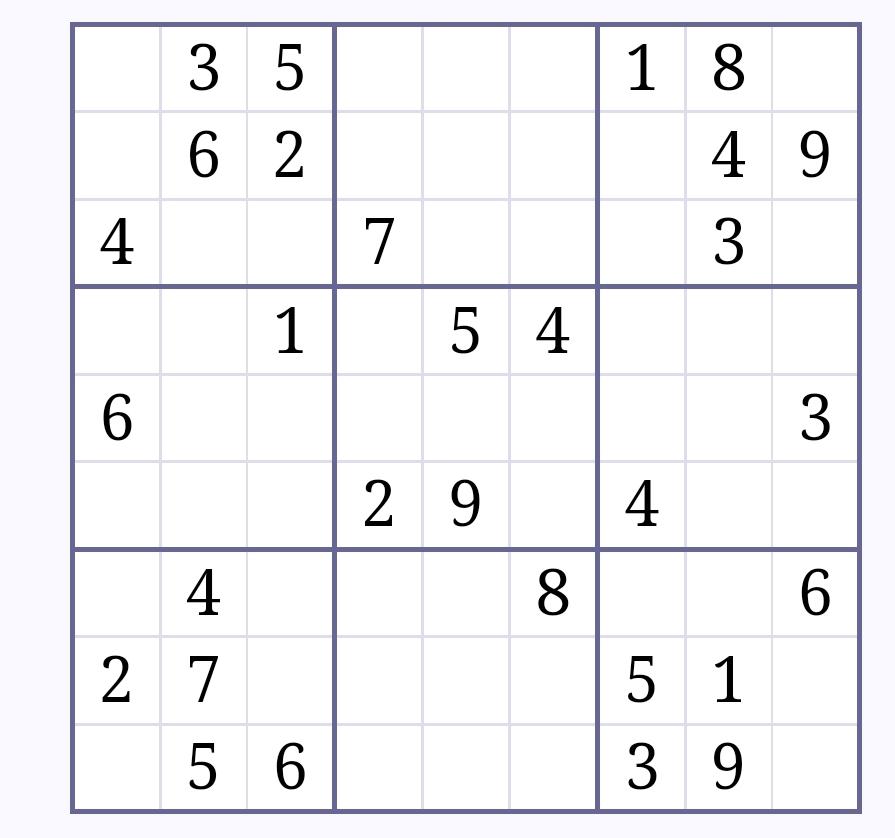 This Sudoku Puzzle Has 49 Open Squares Solve The Puzzle With The Constraint Propagation Through Inference Important 1