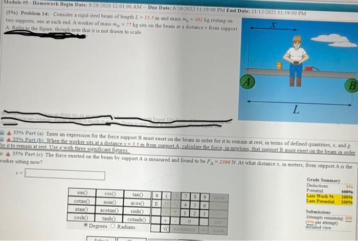 Module 5 Homework Begin Date 9 29 2020 12 01 00 Am Due Date 6 26 2022 11 59 00 Pm End Date 11 13 2025 11 59 00 Pm X 1