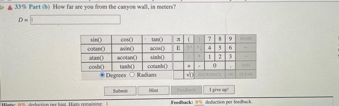 13 Problem 2 You Are Hiking Along A Trail In A Wide Dry Canyon Where The Outdoor Temperature Is T 26 5 C To Det 2