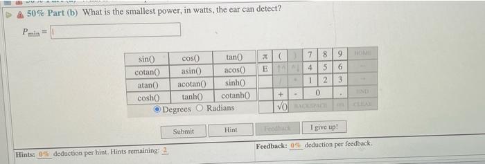 8 Problem 5 The Softest Sound A Human Ear Can Hear Is At 0 Db 10 12 W M Sounds Above 130 Db Cause Pain A Part 2