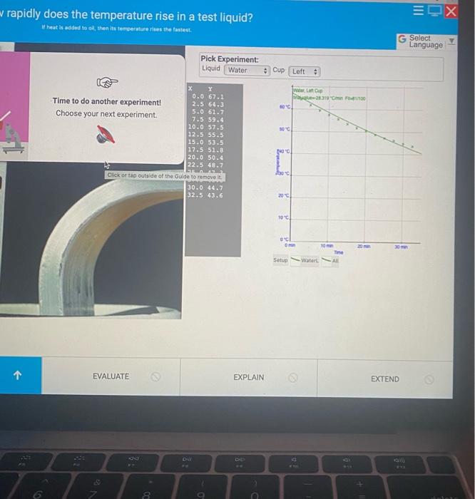 Cacture Explora C In A Test Liquid F Appastparameters Data Collection Siirt Soort Capenental La Apparatus 12000 Heat Tr 6