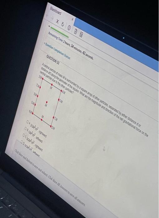 Am 7m 3m6 5m Oa20 X Blackboard Obg Jed Xcobe Remaining Time 2 Hours 34 Minutes 42 Seconds Question Completion St 1