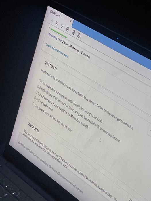 Am 7m 3m6 5m Oa20 X Blackboard Obg Jed Xcobe Remaining Time 2 Hours 34 Minutes 42 Seconds Question Completion St 2