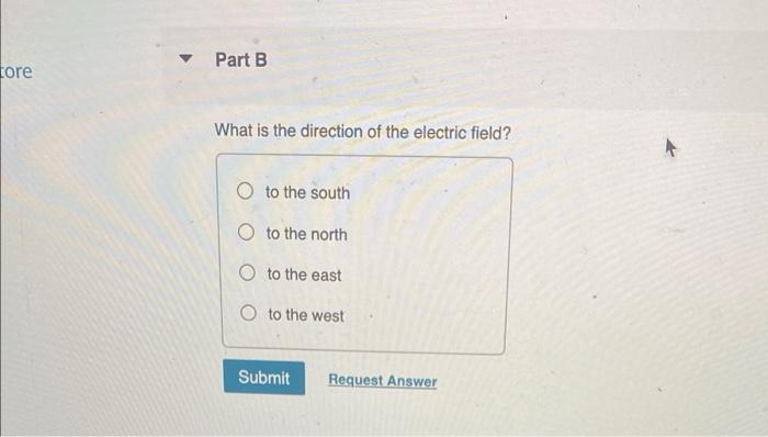 An Electron Is Released From Rest In A Uniform Electric Field And Accelerates To The North At A Rate Of 153 M S Y Part 2