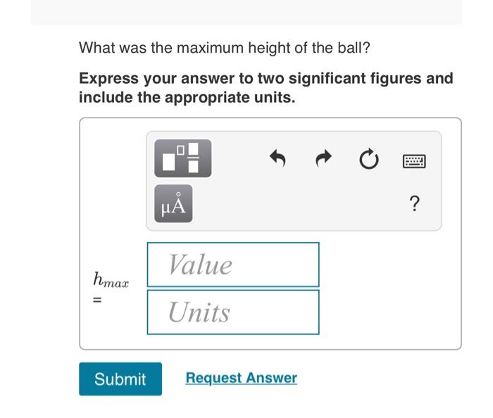 A Ball Is Thrown Toward A Cliff Of Height H With A Speed Of 35 M S And An Angle Of 60 Above Horizontal It Lands On The 3