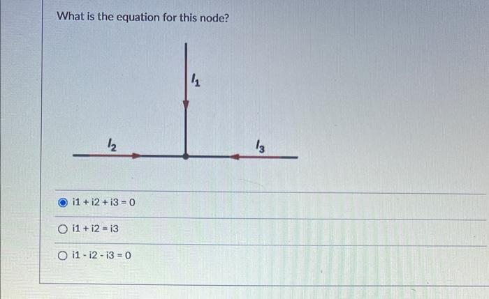 What Is The Equation For This Node 12 I1 12 13 0 O 11 12 13 O 11 12 13 0 4 13 1